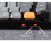 Keychron K15 Max H1 UltraSlim Low Profile Gateron Red Ergonomic RGB - 1507479 - zdjęcie 4